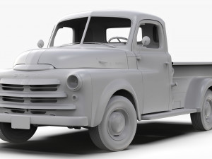 Dodge B Series 1948 Modelo 3D