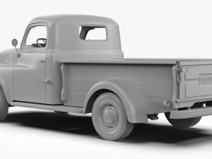Dodge B Series 1948 Modelo 3D