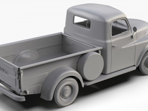 Dodge B Series 1948 Modelo 3D