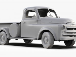 Dodge B Series 1948 Modelo 3D
