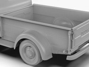 Dodge B Series 1948 Modelo 3D