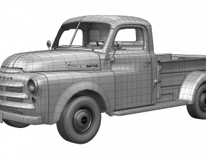Dodge B Series 1948 Modelo 3D