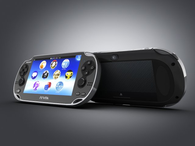 ps vita 3D 模型 .c4d .max .obj .3ds .fbx .stl .blend 