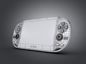 ps vita 3D 模型