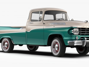 Dodge D100 Sweptside 1958 3D Model
