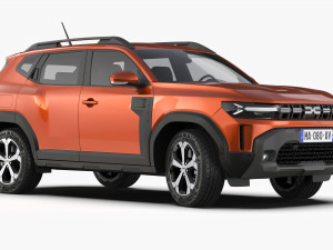 Dacia Duster 2024 3Dモデル