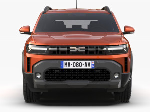 Dacia Duster 2024 3Dモデル