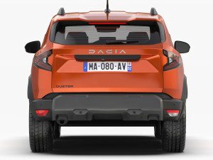 Dacia Duster 2024 3Dモデル