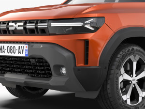Dacia Duster 2024 3Dモデル