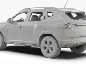 Dacia Duster 2024 3Dモデル