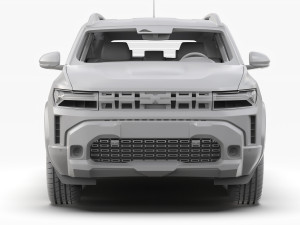 Dacia Duster 2024 3Dモデル