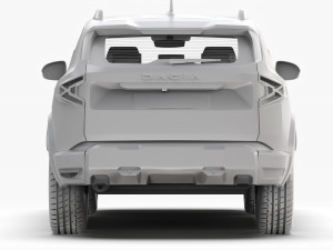 Dacia Duster 2024 3Dモデル