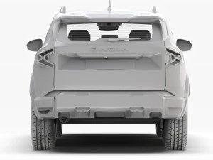 Dacia Duster 2024 3D Model