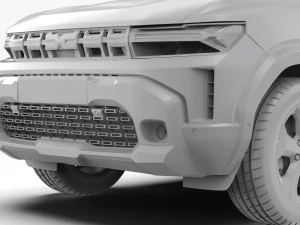 Dacia Duster 2024 3D Model