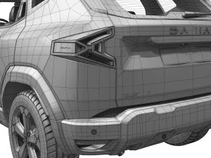 Dacia Duster 2024 3D Model