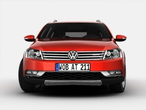 volkswagen passat alltrack 2013 3D Model