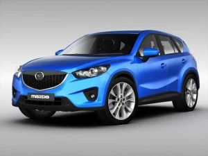 mazda cx5 2013 року 3D Модель