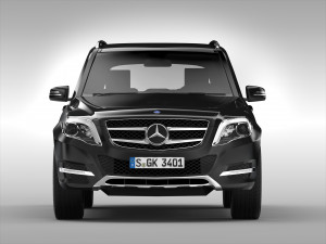 mercedes benz glk class 2012 - 2015 3D Model