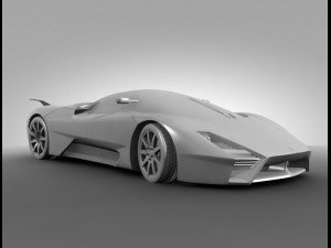 ssc tuatara 2013 3D Model