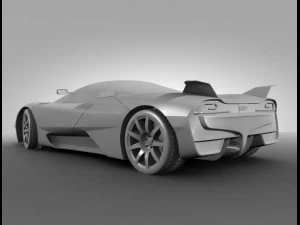 ssc tuatara 2013 3D Model