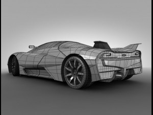 ssc tuatara 2013 3D Model