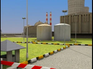 nuclear powerplant 3D Model