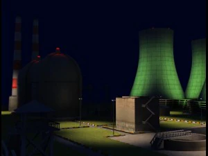 nuclear powerplant 3D Model