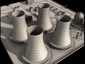 nuclear powerplant 3D Модель