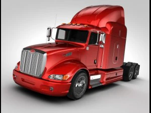 peterbilt 386 3D Model