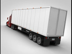 peterbilt 386 3D Model