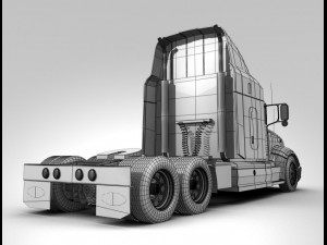 peterbilt 386 Model 3D