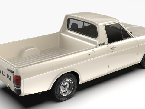 Datsun 1200 UTE B120 1971 - 1986 Modèle 3D