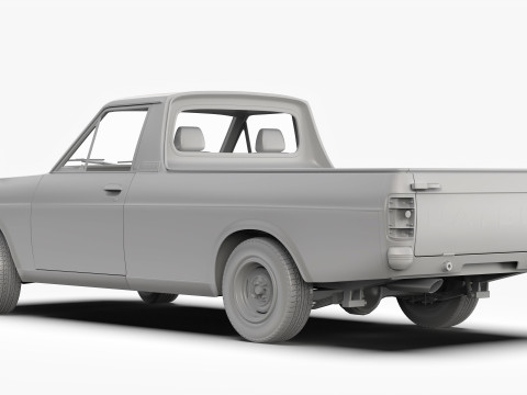 Datsun 1200 UTE B120 1971 - 1986 Modèle 3D