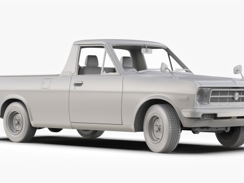Datsun 1200 UTE B120 1971 - 1986 Modèle 3D