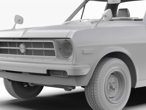 Datsun 1200 UTE B120 1971 - 1986 Modèle 3D