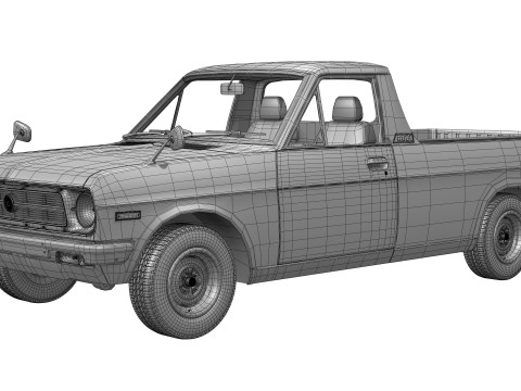 Datsun 1200 UTE B120 1971 - 1986 Modèle 3D