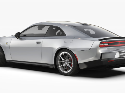 Dodge Charger Daytona 2025 Modello 3D