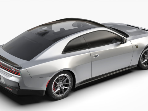 Dodge Charger Daytona 2025 Modello 3D