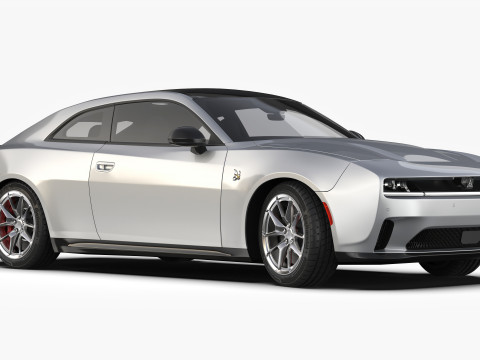 Dodge Charger Daytona 2025 Modello 3D