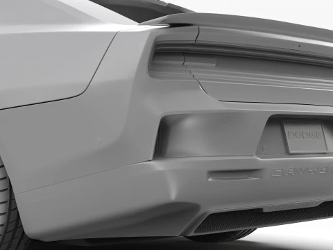 Dodge Charger Daytona 2025 3D Model