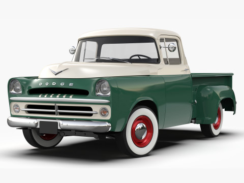 Dodge D100 1957 3D Model