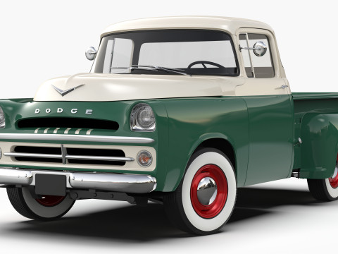 Dodge D100 1957 3D 模型