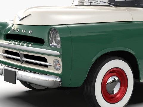 Dodge D100 1957 3D 模型