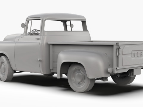Dodge D100 1957 3D 模型