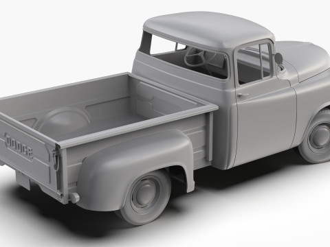 Dodge D100 1957 3D 模型