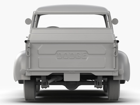 Dodge D100 1957 3D 模型