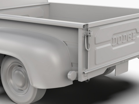 Dodge D100 1957 3D 模型