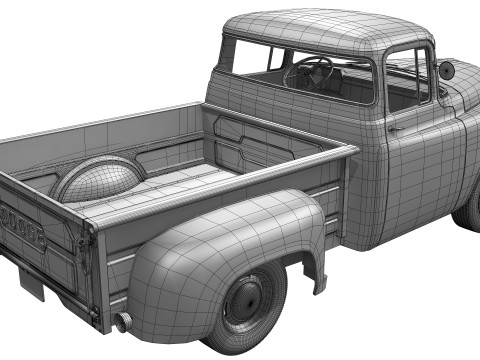 Dodge D100 1957 3D 模型