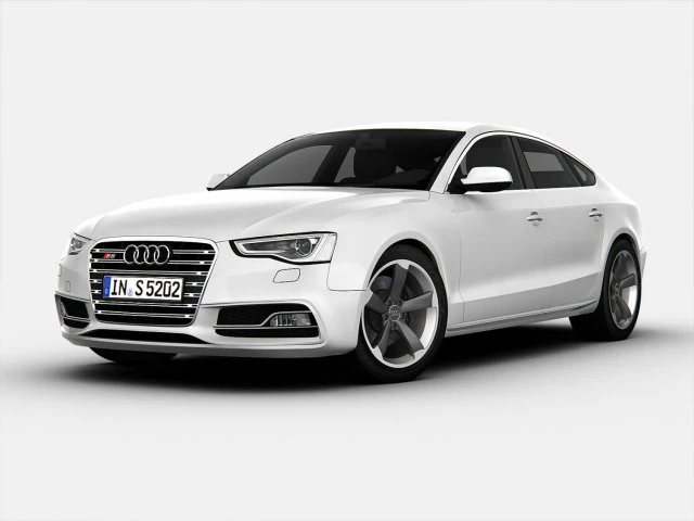 audi s5 sportback 2013 3D Model .c4d .max .obj .3ds .fbx .stl .blend 