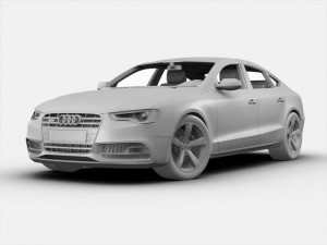 audi s5 sportback 2013 Modelo 3D